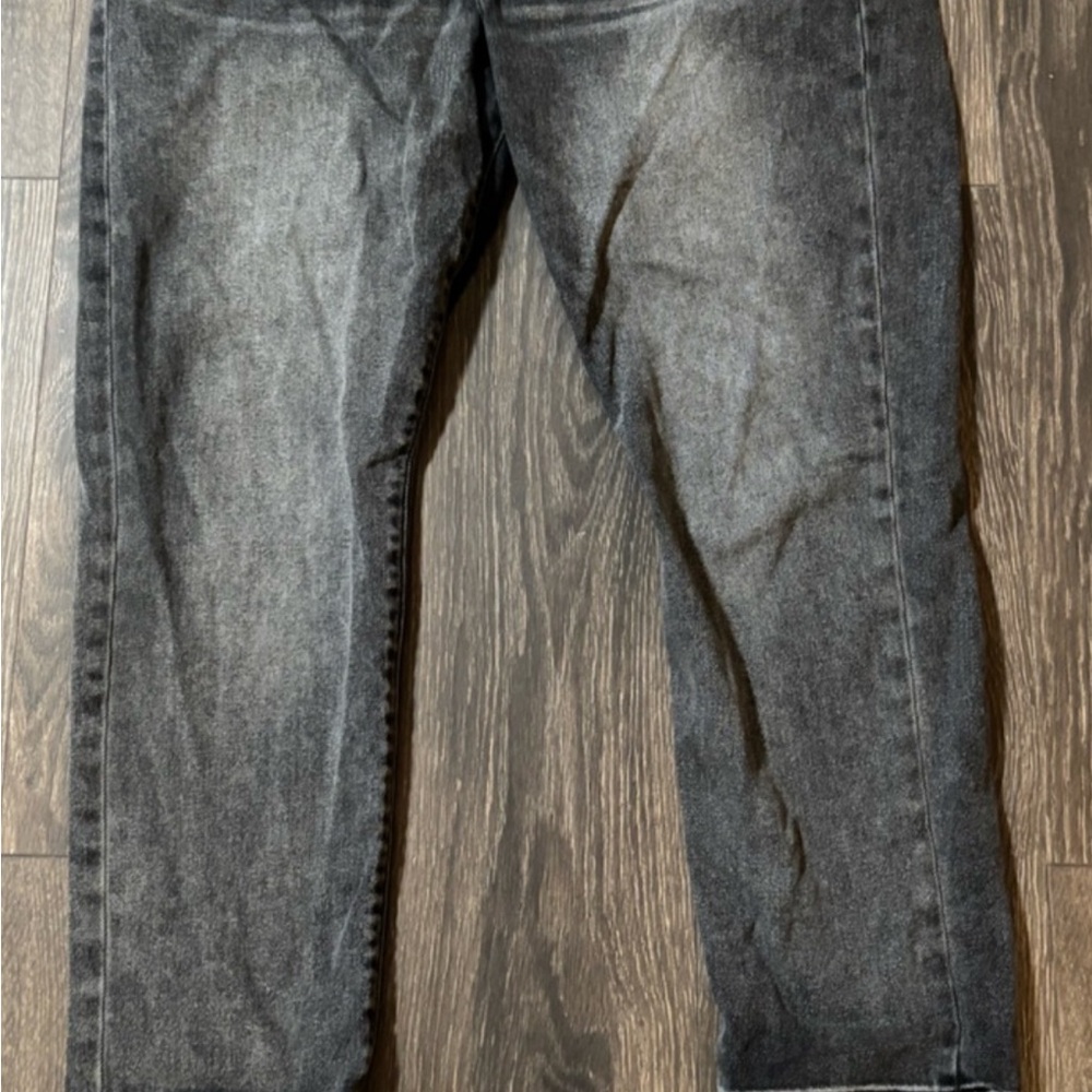 American Eagle Outfitters Men's Slate Gray Slim Straight Jeans